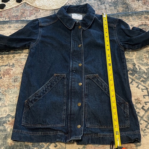 Old Navy Dark Blue Jean Jacket - Picture 6 of 7